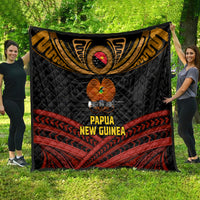 Papua New Guinea Bird-of-Paradise Quilt Coat of Arms and Tribal Patterns