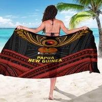 Papua New Guinea Bird-of-Paradise Sarong Coat of Arms and Tribal Patterns