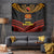 Papua New Guinea Bird-of-Paradise Tapestry Coat of Arms and Tribal Patterns