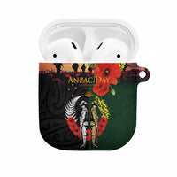 New Zealand and Australia ANZAC Day AirPods Case Lest We Forget Indigenous and Maori Pattern LT03 Multicolor - Polynesian Pride