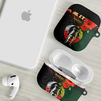 New Zealand and Australia ANZAC Day AirPods Case Lest We Forget Indigenous and Maori Pattern LT03 - Polynesian Pride