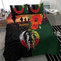 New Zealand and Australia ANZAC Day Bedding Set Lest We Forget Indigenous and Maori Pattern LT03 - Polynesian Pride