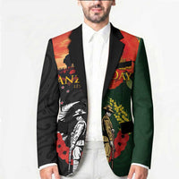 New Zealand and Australia ANZAC Day Blazer Lest We Forget Indigenous and Maori Pattern LT03 - Polynesian Pride