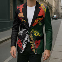 New Zealand and Australia ANZAC Day Blazer Lest We Forget Indigenous and Maori Pattern LT03 - Polynesian Pride