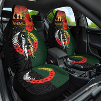 New Zealand and Australia ANZAC Day Car Seat Cover Lest We Forget Indigenous and Maori Pattern LT03 One Size Multicolor - Polynesian Pride