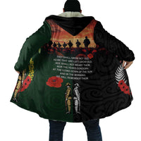New Zealand and Australia ANZAC Day Cloak Lest We Forget Indigenous and Maori Pattern LT03 - Polynesian Pride