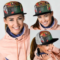 New Zealand and Australia ANZAC Day Mesh Trucker Cap Lest We Forget Indigenous and Maori Pattern LT03 - Polynesian Pride