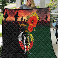 New Zealand and Australia ANZAC Day Quilt Lest We Forget Indigenous and Maori Pattern