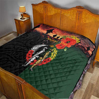 New Zealand and Australia ANZAC Day Quilt Lest We Forget Indigenous and Maori Pattern