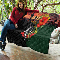 New Zealand and Australia ANZAC Day Quilt Lest We Forget Indigenous and Maori Pattern