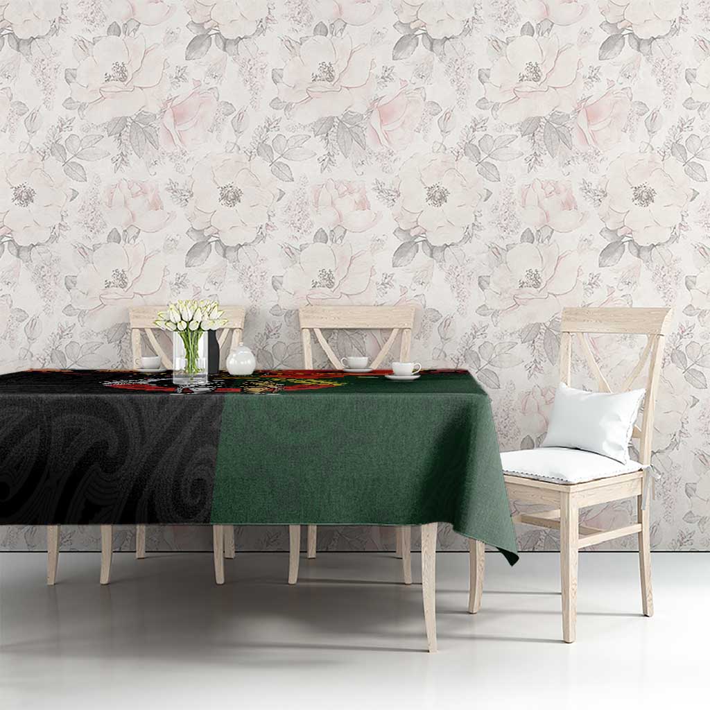 New Zealand and Australia ANZAC Day Tablecloth Lest We Forget Indigenous and Maori Pattern LT03 - Polynesian Pride