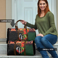 New Zealand and Australia ANZAC Day Travel Bag Lest We Forget Indigenous and Maori Pattern LT03 - Polynesian Pride