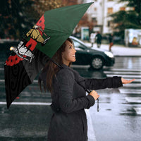 New Zealand and Australia ANZAC Day Umbrella Lest We Forget Indigenous and Maori Pattern LT03 - Polynesian Pride