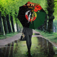New Zealand and Australia ANZAC Day Umbrella Lest We Forget Indigenous and Maori Pattern LT03 - Polynesian Pride