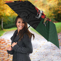 New Zealand and Australia ANZAC Day Umbrella Lest We Forget Indigenous and Maori Pattern LT03 - Polynesian Pride