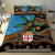 Fiji and Australia Bedding Set Fijian and Aboriginal mix Culture