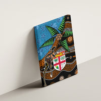 Fiji and Australia Canvas Wall Art Fijian and Aboriginal mix Culture