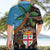 Fiji and Australia Hawaiian Shirt Fijian and Aboriginal mix Culture