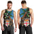 Fiji and Australia Men Tank Top Fijian and Aboriginal mix Culture