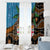 Fiji and Australia Window Curtain Fijian and Aboriginal mix Culture