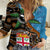 Fiji and Australia Women Casual Shirt Fijian and Aboriginal mix Culture