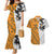 Custom Fiji and Australia Rugby Couples Matching Mermaid Dress and Hawaiian Shirt Tapa Mix Aboriginal Pattern Half Style