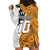 Custom Fiji and Australia Rugby Hoodie Dress Tapa Mix Aboriginal Pattern Half Style