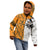 Custom Fiji and Australia Rugby Kid Hoodie Tapa Mix Aboriginal Pattern Half Style