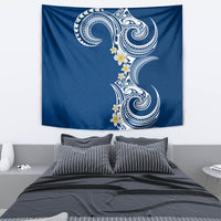 Aloha Polynesian Plumeria Flower Tapestry Blue Color LT03 - Polynesian Pride