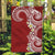 Aloha Polynesian Plumeria Flower Garden Flag Red Color