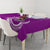 Aloha Polynesian Plumeria Flower Tablecloth Purple Color