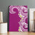 Aloha Polynesian Plumeria Flower Canvas Wall Art Pink Color