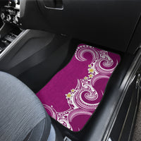 Aloha Polynesian Plumeria Flower Car Mats Pink Color LT03 - Polynesian Pride