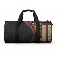 Samoa Siapo Motif and Tapa Pattern Half Style Duffle Bag