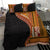 Samoa Siapo Motif and Tapa Pattern Half Style Bedding Set Yellow Color