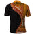 Samoa Siapo Motif and Tapa Pattern Half Style Polo Shirt Yellow Color