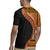 Samoa Siapo Motif and Tapa Pattern Half Style Rugby Jersey Yellow Color