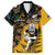 Custom New Zealand and Australia Rugby Family Matching Puletasi and Hawaiian Shirt Maori Warrior With Aboriginal Version