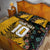 Custom New Zealand and Australia Rugby Quilt Bed Set Maori Warrior With Aboriginal Version