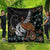 New Zealand Fern and Australia Emu Quilt Aboriginal Mix Maori Pattern