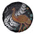 New Zealand Fern and Australia Emu Spare Tire Cover Aboriginal Mix Maori Pattern