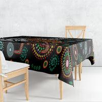 New Zealand Fern and Australia Emu Tablecloth Aboriginal Mix Maori Pattern LT03 - Polynesian Pride