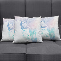 Hawaiian Manta Ray Tribal Pillow Cover Polynesian Art Motifs Sweet Pastel LT03 - Polynesian Pride