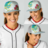 Japanese and Hawaiian Culture Fusion Baseball Net Cap Irezumi with Turtles and Lei Kakau Pattern Fresh Vibe LT03 - Polynesian Pride