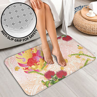 Japanese and Hawaiian Culture Fusion Bathroom Set Irezumi with Turtles and Lei Kakau Pattern Sunset Vibe LT03 - Polynesian Pride