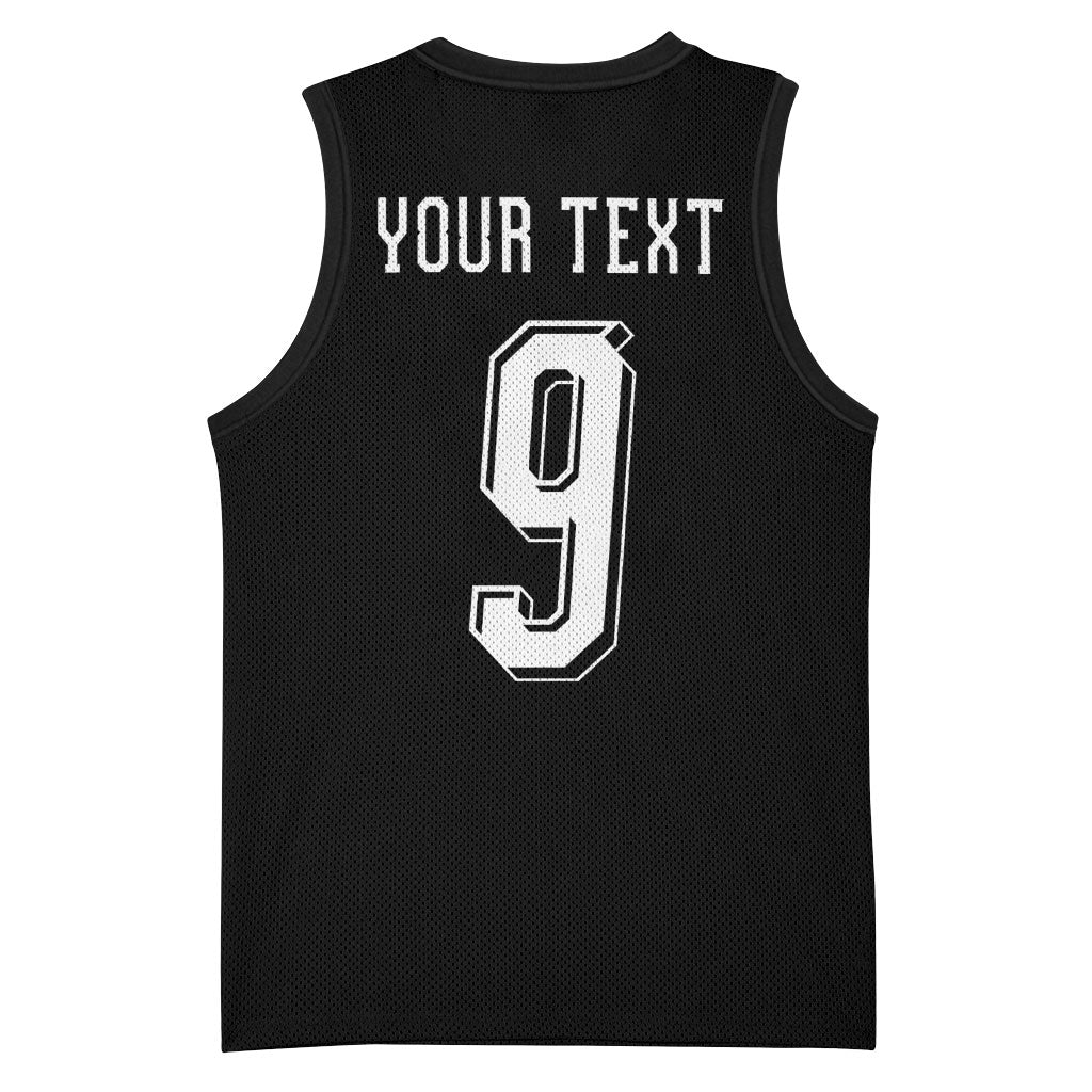 Aotearoa Rugby Custom Basketball Jersey Maori Tribal Motifs Stripes-Sporty Style LT03 - Polynesian Pride