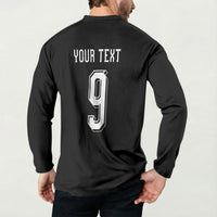 Aotearoa Rugby Custom Button Sweatshirt Maori Tribal Motifs Stripes-Sporty Style LT03 - Polynesian Pride
