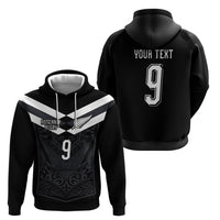 Aotearoa Rugby Custom Hoodie Maori Tribal Motifs Stripes-Sporty Style LT03 - Polynesian Pride