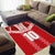 Custom Tahiti Football Polynesian Pattern Area Rug