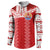 Custom Tahiti Football Polynesian Pattern Button Sweatshirt